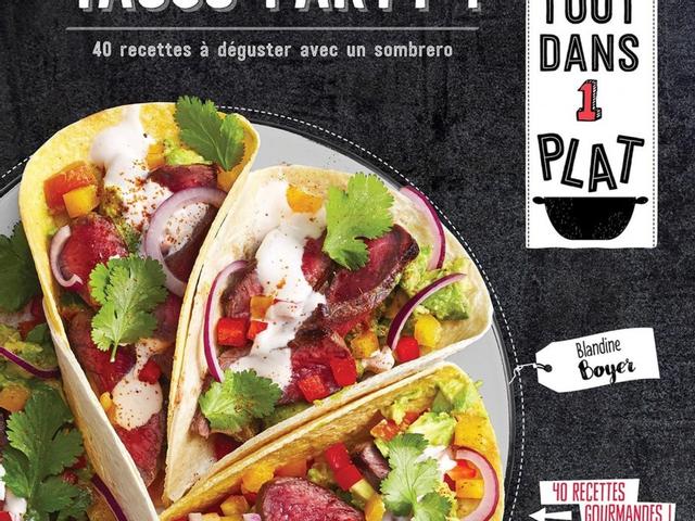 Livre de recettes Tacos Party 