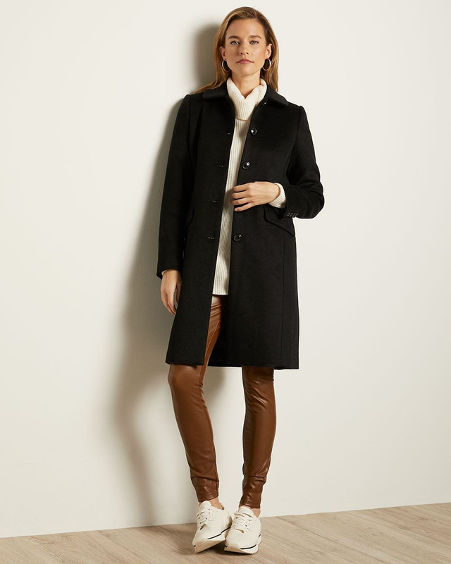 Manteau noir classique, RW&Co